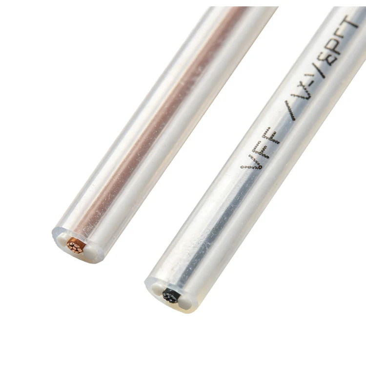 Japanilaistyylinen PVC-eristetty litteä kaksijohtiminen lanka (VFF/VHF)